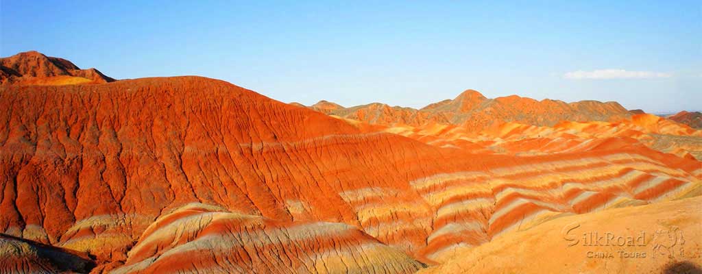 Danxia Landform - Rainbow Mountains