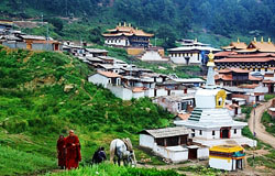 >Langmu Monastery 