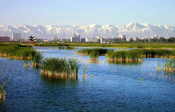 Zhangye National Wetland Park