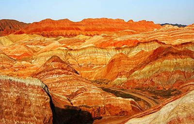 Zhangye Danxia landform