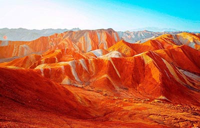 Zhangye Danxia landform