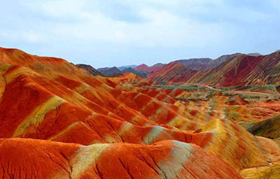 Zhangye Danxia landform