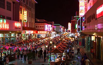 Dunhuang night market