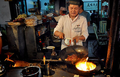 Dunhuang night market