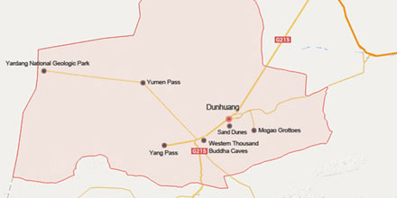 dunhuang map