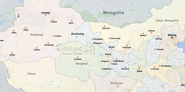 Silk Road Map