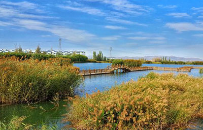 Zhangye National Wetland Park